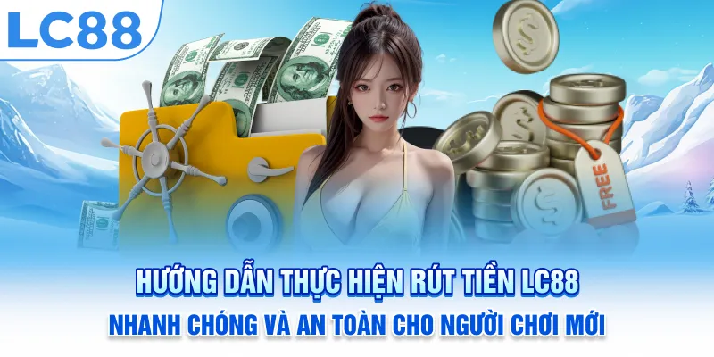Hướng dẫn thực hiện rút tiền LC88 nhanh chóng và an toàn cho người chơi mới